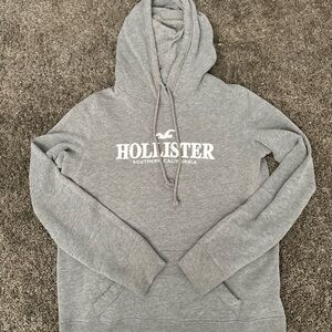 Hollister Grey Hooded Size M 0160